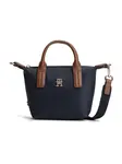 TOMMY HILFIGER Kabelka 'POPETTE'  tmavomodrá / hnedá