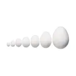 Polystyrénové vajce 10 cm na dekorovanie 6 ks-Stafil