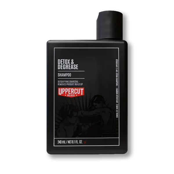 Detoxikačný a odmasťovací šampón Uppercut Detox and Degrease Shampoo 240 ml