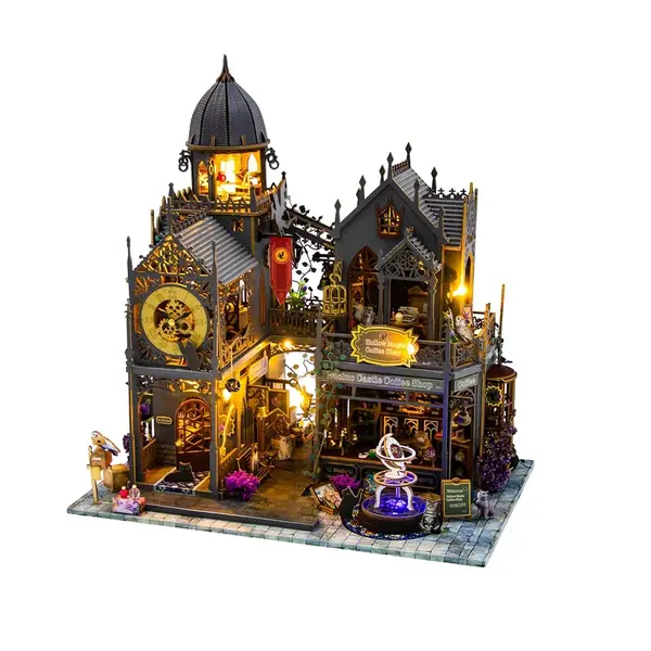 Miniatúra domčeka Zámok Huoluo