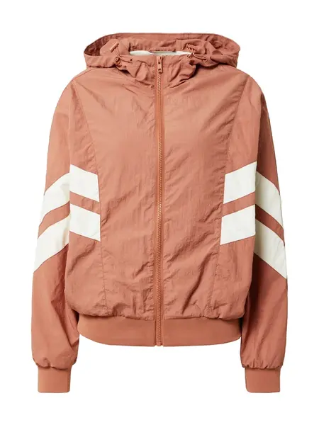 Urban Classics Prechodná bunda 'Crinkle Batwing'  pueblo / biela