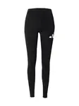 ADIDAS PERFORMANCE Športové nohavice 'Essentials'  čierna / biela