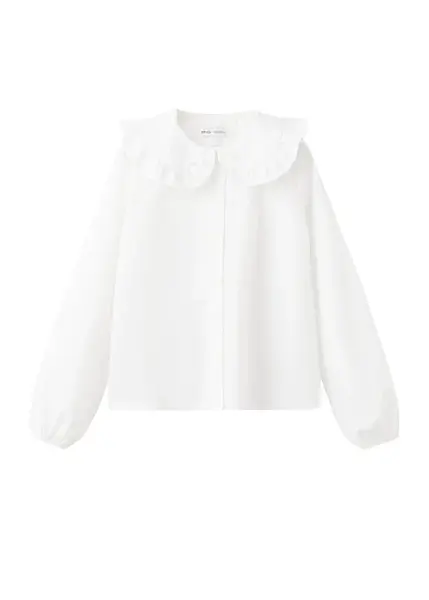 MANGO KIDS Blúzka 'CARMEN'  biela