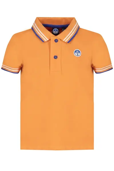 Oranžové dětské polokošile North Sails