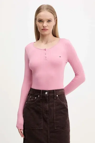 Tommy Jeans  Tričko s dlouhým rukávem