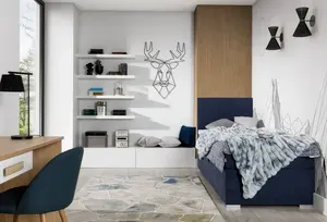 Boxspring Rocco 90 látka: Soro 76, Varianta: Levá