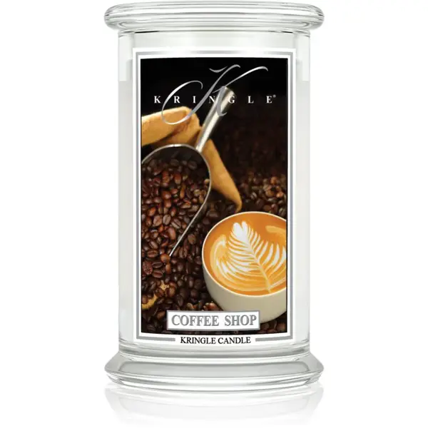 Kringle Candle Classic Coffee Shop vonná svíčka 623 g