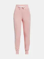 Under Armour Tepláky Rival Fleece Joggers-PNK - Holky