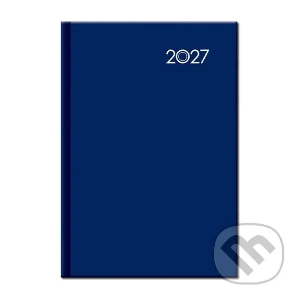 Týždenný diár FALCON 2027 - modrý