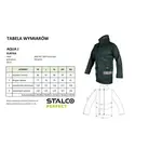 Bunda voděodolná AQUA J, XL, zelená, STALCO PERFECT