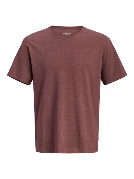 JACK & JONES Tričko  hrdzavohnedá