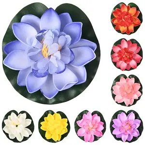 Artificial EVA Foam Lotus Leaf & Flower