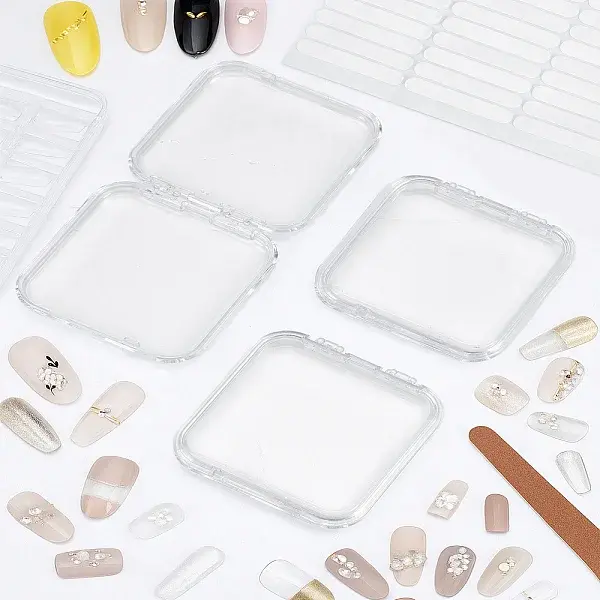 Transparent Plastic Hand-wearing Armor Storage Box