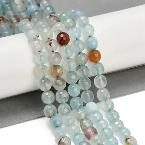 Natural Agate(Dyed & Heated) Beads Strands