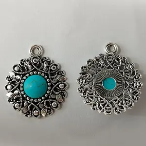 Tibetan Style Alloy Pendants