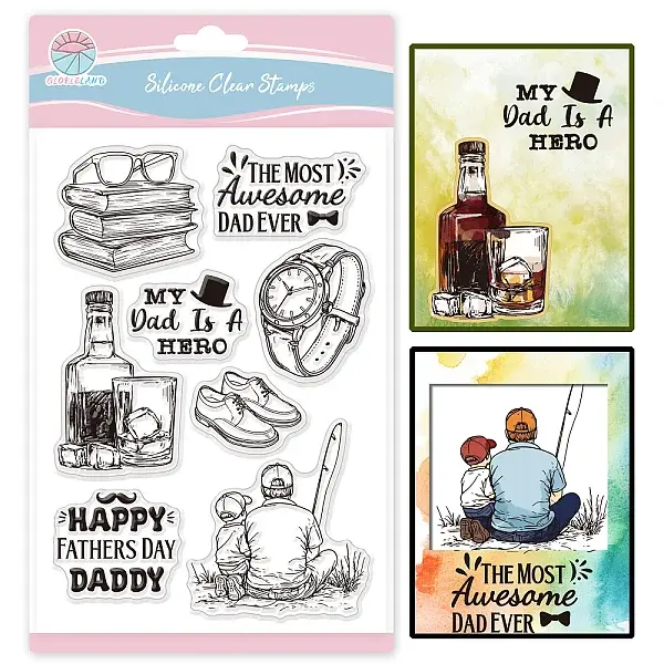 Custom PVC Plastic Clear Stamps