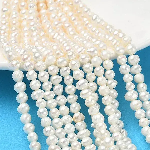 Natural Cultured Freshwater Pearl Beads Strands