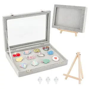 Wood Pin Display Case