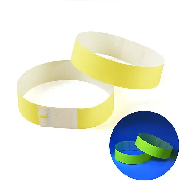Luminous Paper Disposable Wristbands