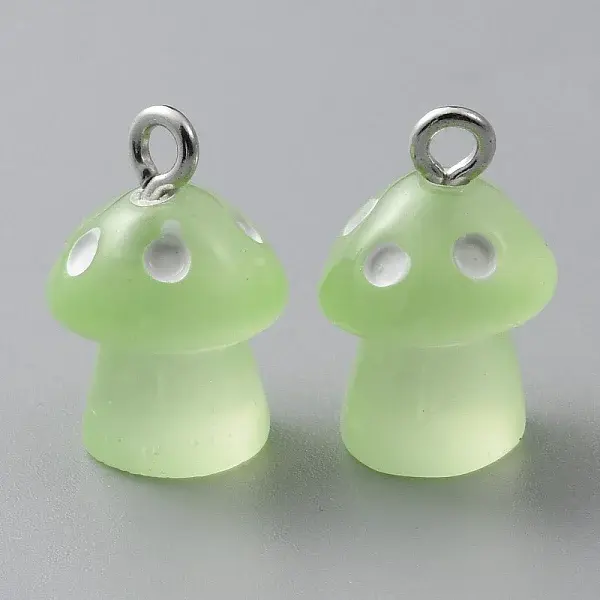 Luminous Translucent Resin Pendants