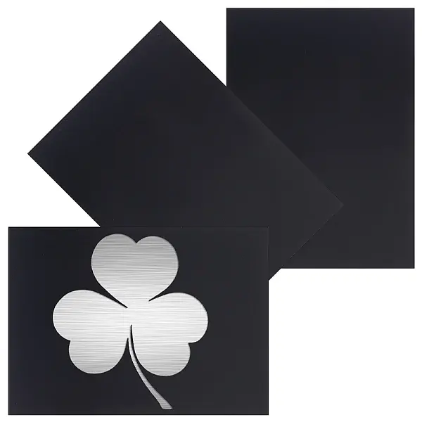 3 Sheets Rectangle Aluminum Sheets