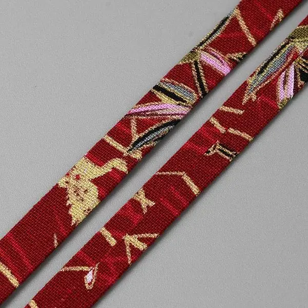 5M Japanese Printed Bird Cotton Ribbons