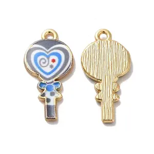 Alloy Enamel Pendants