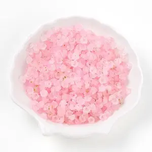 Frosted Transparent Acrylic Beads