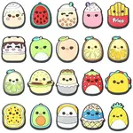 40Pcs 20 Styles Cute PVC Plastic Cabochons