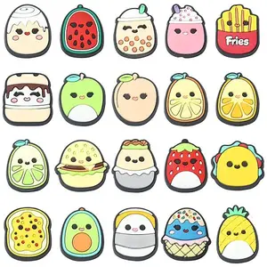 40Pcs 20 Styles Cute PVC Plastic Cabochons
