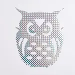 Waterproof Owl Shape Bird Deterrent Stickers