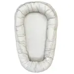 Hniezdo pre bábätko - ecru bodka