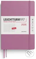 Daily Planner 2026 Medium (A5) Dusty Rose - tečkovaný