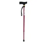 REHAFUND RF-510/C palica vychádzková, hliníková bordová