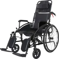 Polohovateľný invalidný vozík - s funkciou ležiacej polohy