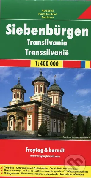 Siebenbürgen - Transilvania 1:400 000 (Automapa)