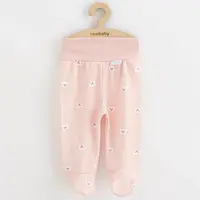 Dojčenské bavlnené dupačky New Baby Happy Elephant pink, vel. 74 (6-9m)