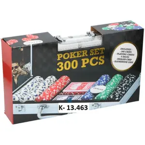 Pokrová sada v kufríku/300ks-