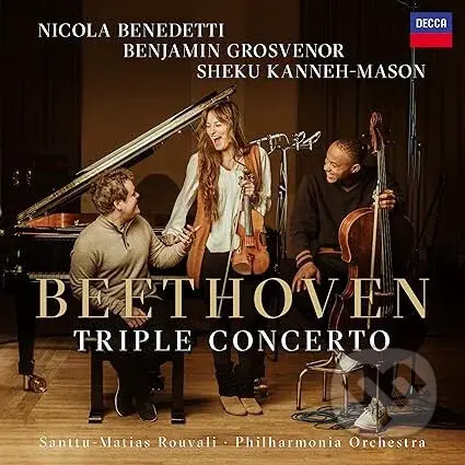 Benedetti/Kanneh/Grosvenor: Trojkoncert Op.56 Ludwig Van Beethoven   LP