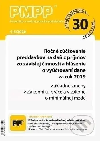 Personálny a mzdový poradca podnikateľa 4-5/2020…