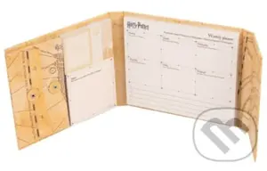 Stolový týždenný plánovač s poznámkovým a lepiacim blokom Harry Potter: Záškodnícka mapa