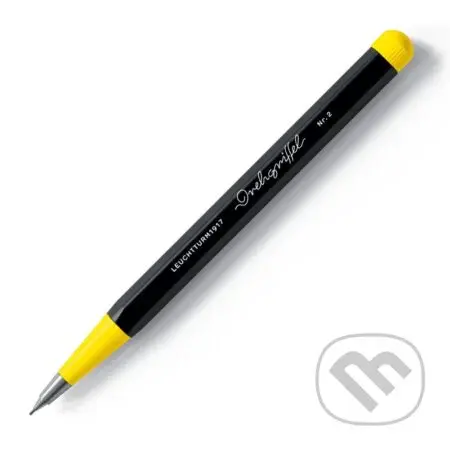 Drehgriffel Nr. 2 Black/Lemon Bauhaus Edition Mechanical pencil