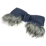 Rukávník na kočiar 2v1 New Baby s kožušinkou blue , 20C44371