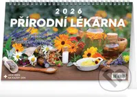 NOTIQUE Stolní kalendář Přírodní lékárna 2026 (řádky)