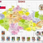 Česká republika kraje - puzzle z kategorie Naučné puzzle