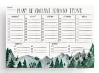 Týdenní plánovač "Plány ke zdolání"
