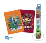 Minecraft Set plagátov 2 ks