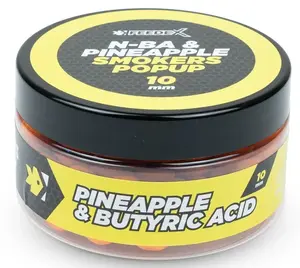 Feeder expert plovoucí boilie smokers pop-up 100 ml 10 mm - butyric ananas