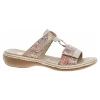 Dámské pantofle Rieker 659X6-90 rosa 41