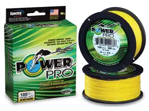 Power pro splétaná šňůra hi-vis yellow 135 m - průměr 0,13 mm nosnost 8 kg